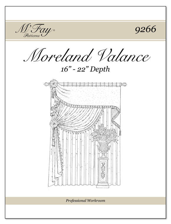 Moreland Valance 16Ó to 22Ó Depth 