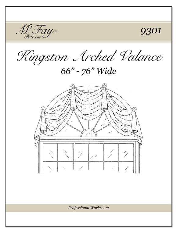 Kingston Arched Valance 66