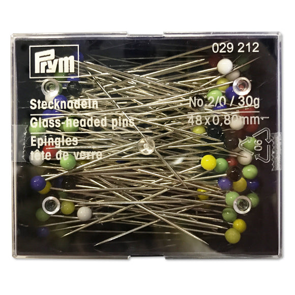 Glass Head Pins (5-box pack)