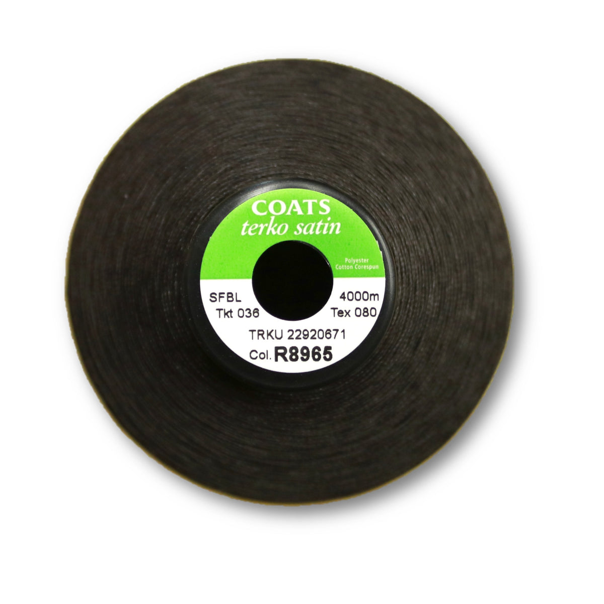 Terko Satin Thread - Charcoal – Workroom Marketplace