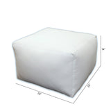 Large Kapok Pouf Ottoman Insert