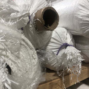 Organic Cotton Denim - White (55 Yd Roll)