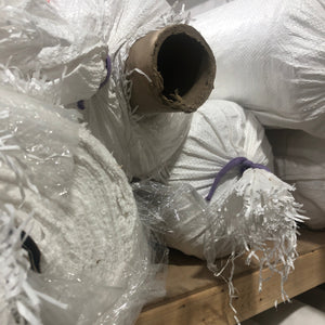 Organic Cotton Denim - White (45 Yd Roll)