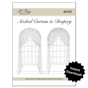 Arched Curtain Drapery