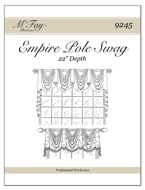 Empire Pole Swag 22