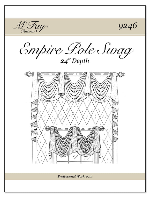 Empire Pole Swag 24