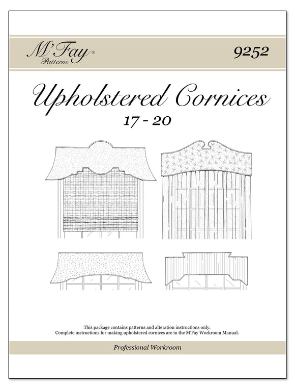 Upholstered Cornices 17-20