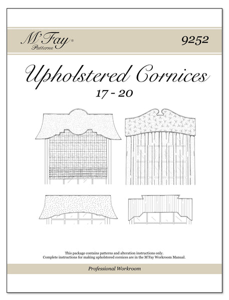(9252) Upholstered Cornices 17-20