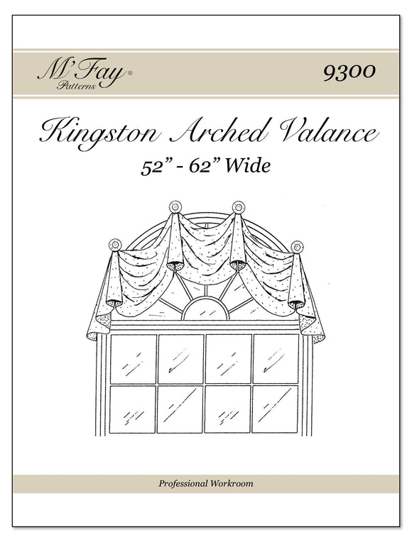 Kingston Arched Valance 52