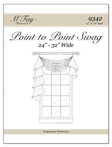 Point To Point Swags 24"-32" Width (14", 16", 18")