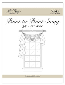 Point To Point Swags 34"-42" Width (14", 16", 18")