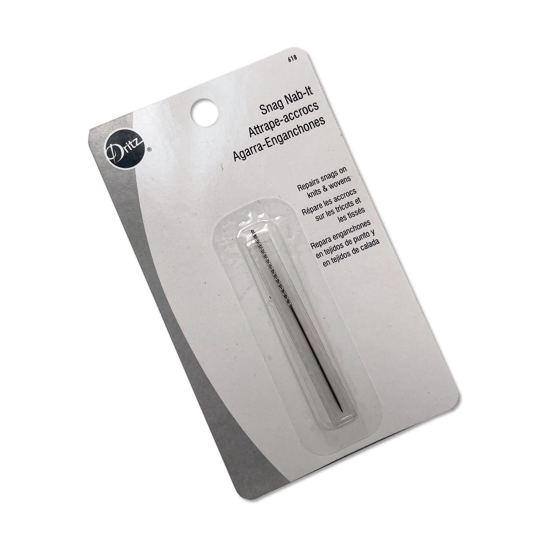Snag Nab It Dritz Tool by Dritz. get 1 Pack or 2 Use to Fix Snags in Knits  and Wovens. Dritz 618 